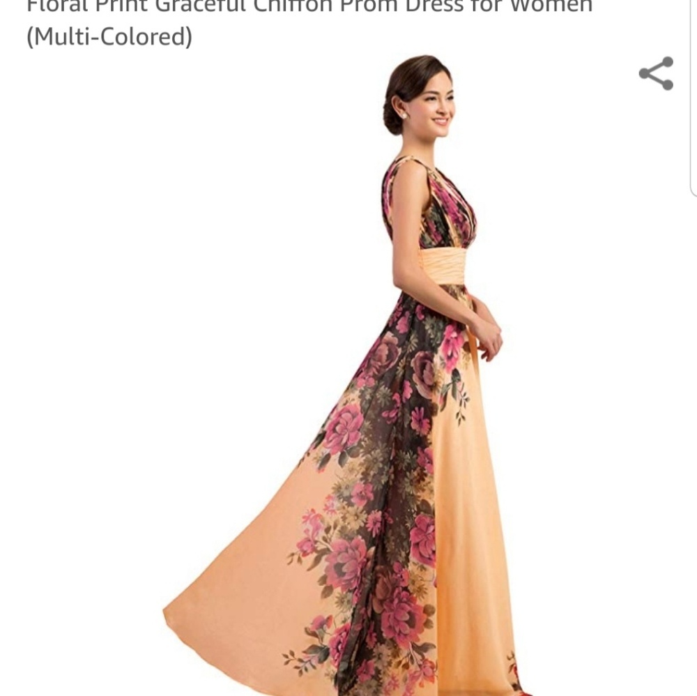 Women's plus size formal dress